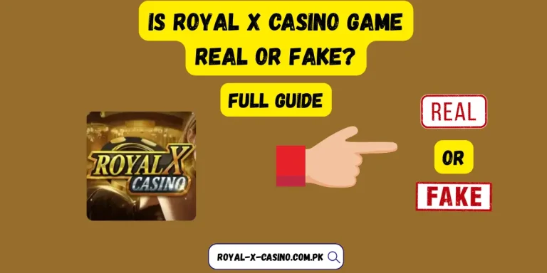 royal x casino game real or fake